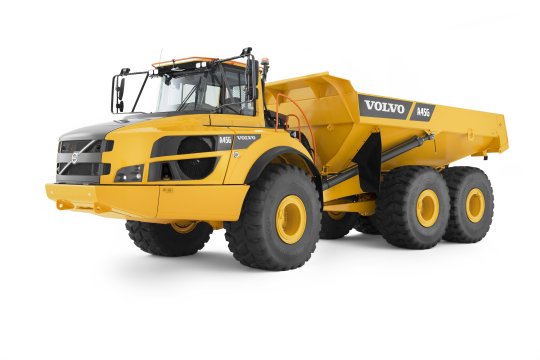 VOLVO A45G - Volvo a45g linksvoor 1 - Volvo A45G