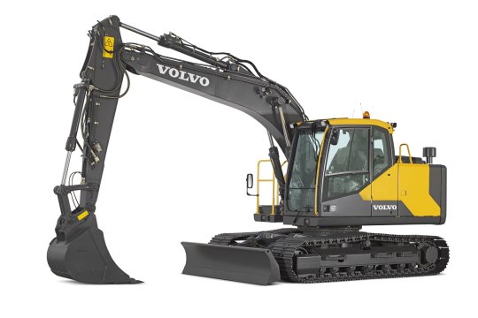 VOLVO EC140E - Volvo ec140e linksvoor 2 - Volvo EC140E