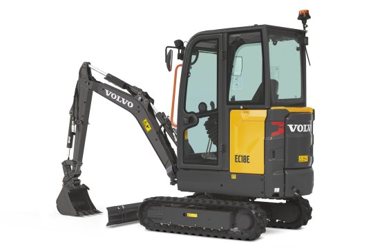 VOLVO EC18E - Volvo ec18e linksachter - Volvo EC18E