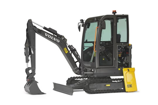 VOLVO EC18E - Volvo ec18e linksvoor kap open - Volvo EC18E