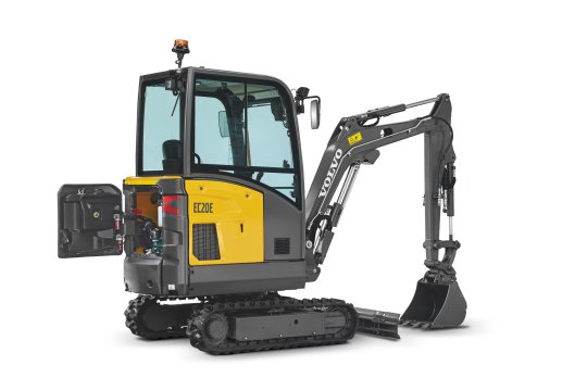 VOLVO EC20E - Volvo ec20e rechtsachter kap open - Volvo EC20E