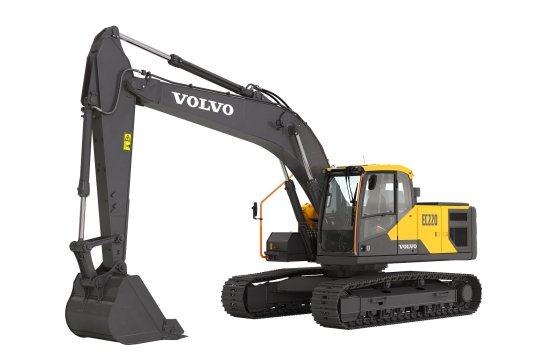 VOLVO EC220E - Volvo ec220 linksvoor 1 - Volvo EC220E