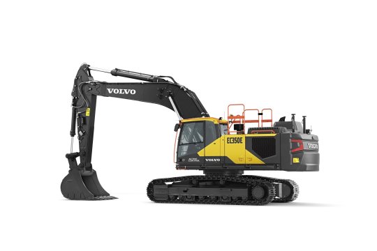 VOLVO EC350E - Volvo ec350e linksachter - Volvo EC350E