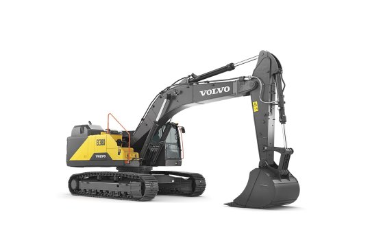 VOLVO EC380E - Volvo ec380 rechtsvoor - Volvo EC380E