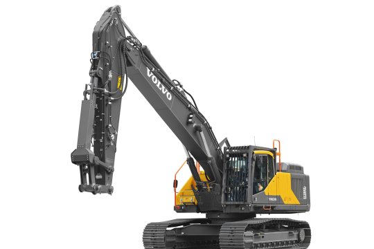 VOLVO EC380E Straight boom - Volvo ec380e straight boom linksvoor 2 - Volvo EC380E Straigt boom