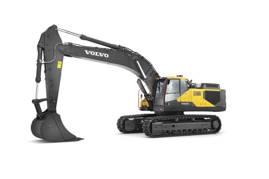 VOLVO EC480E - Volvo ec480 linksvoor 1 - Volvo EC480E