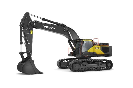 VOLVO EC550E - Volvo ec550 linksvoor 2 - Volvo EC550E