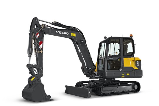 VOLVO EC60E - Volvo ec60e linksvoor 1 - Volvo EC60E