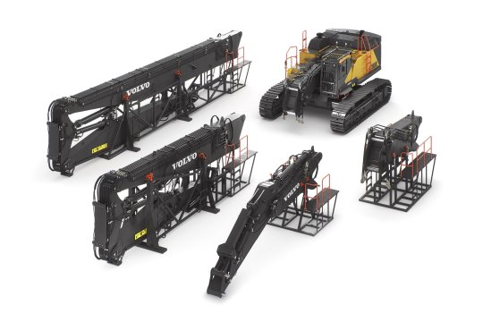 VOLVO EC750E HR - Volvo ec750e hr linksvoor - Volvo EC750E HR