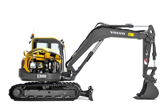 VOLVO ECR88D - Volvo ecr88d rechts kap open - Volvo ECR88D
