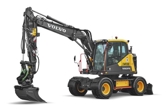 VOLVO EWR130E - Volvo ewr130e linksvoor 1 - Volvo EWR130E