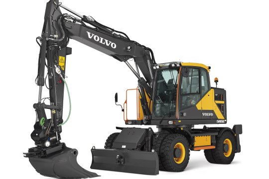 VOLVO EWR150E - Volvo ewr150e linksvoor 1 - Volvo EWR150E